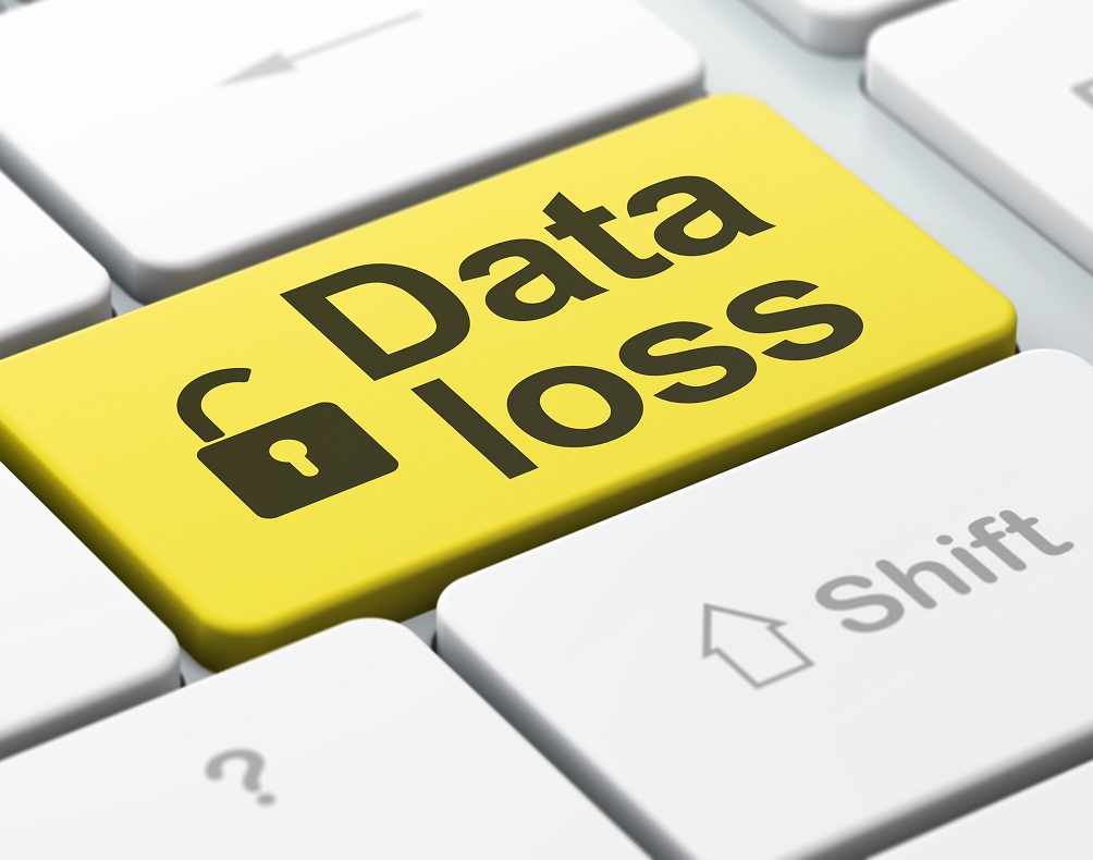 Image depicting repeated text emphasizing the concept of data loss, highlighting its significance and impact.